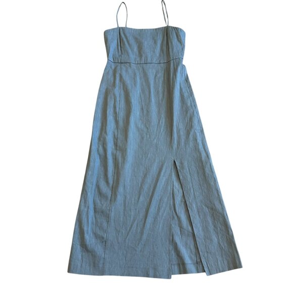 Theory Blue Midi Dress - Picture 2 of 11